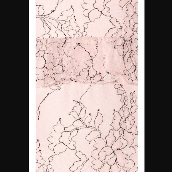 NWT Revolve x Lovers + Friends Adaline Mini Dress in Soft Blush | size XS - Picture 4 of 13